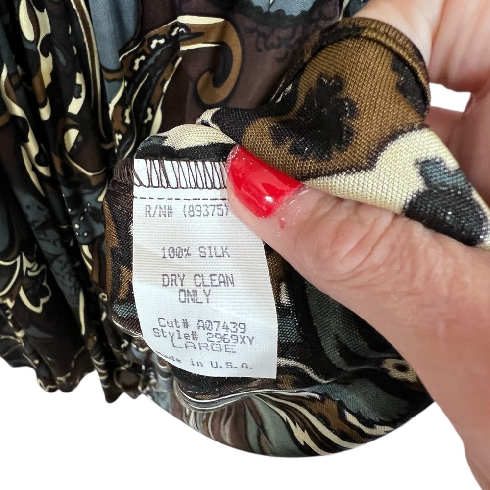 NWT Jagger Women’s 100% Silk Midi Dress - Picture 3 of 5